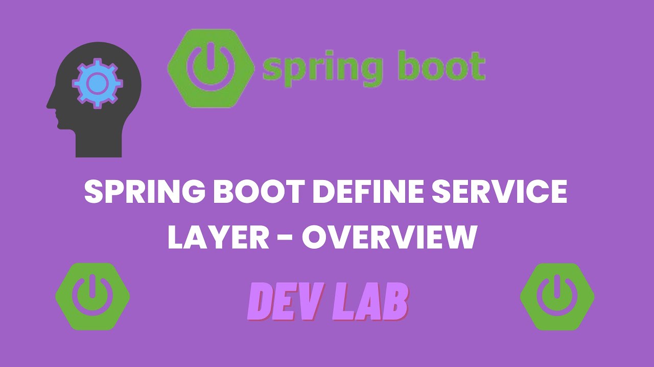 Spring Boot Define Service Layer