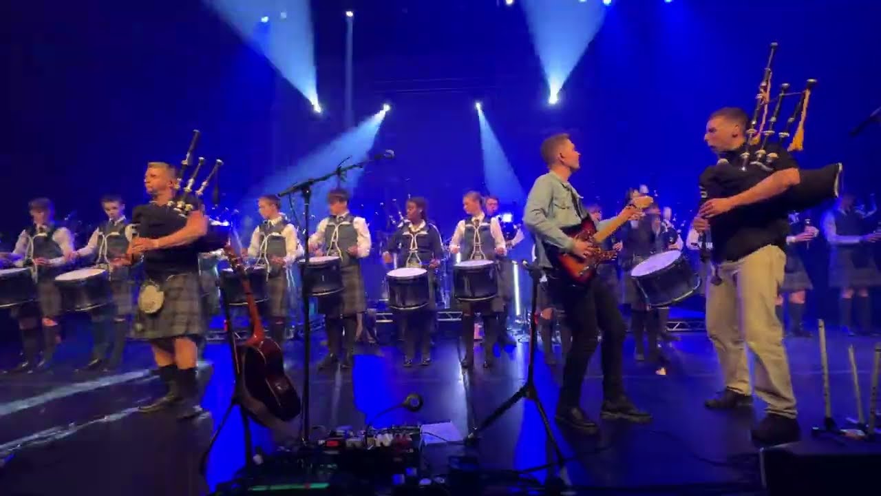 Skerryvore & Strathallan Pipe Band - LIVE at Perth Concert Hall