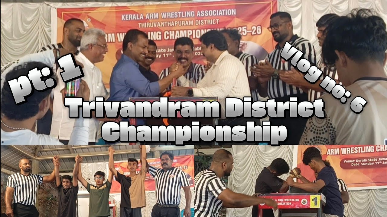 Trivandram District Championship🏆- Volg no: 6 Part- 1