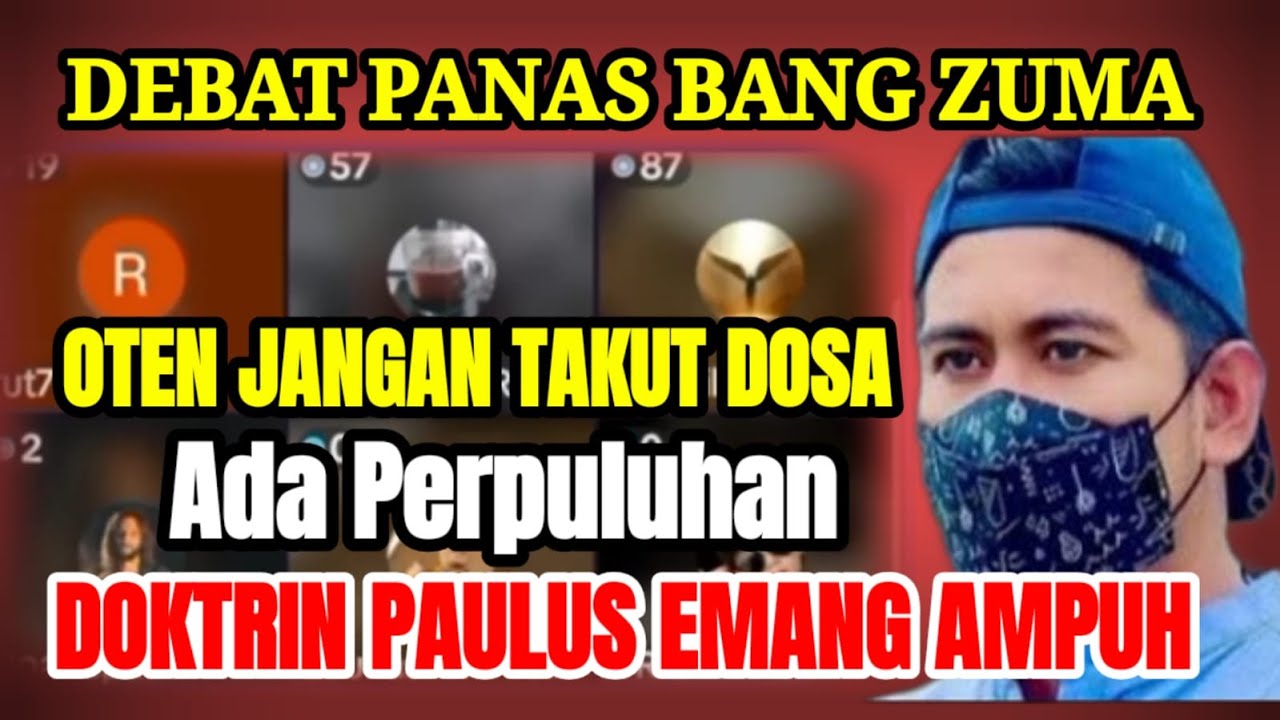 Tanpa Kematian Yesus, Doktrin Penebusan Dosa Gagal?‼️Oten vs Bang Zuma | Debat Seru!