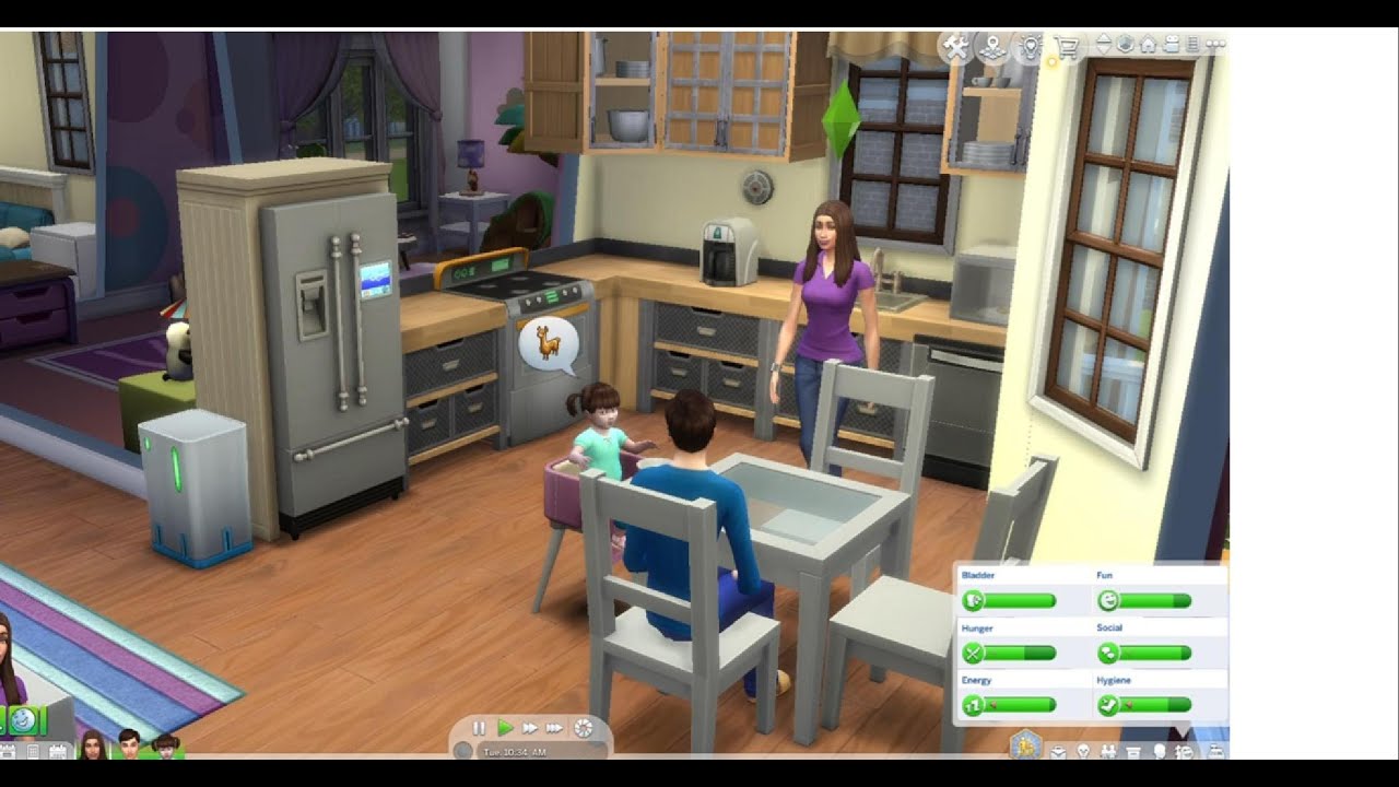 Family Morning Routine  Sims 4 #sims4familylife #morningroutine