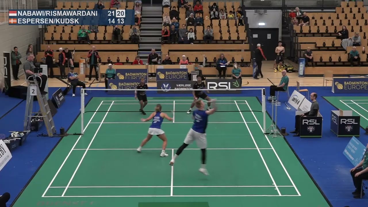Match point - Nabawi / Rismawardani vs Espersen / Kudsk - XD, Final - STATE Denmark Challenge 2025
