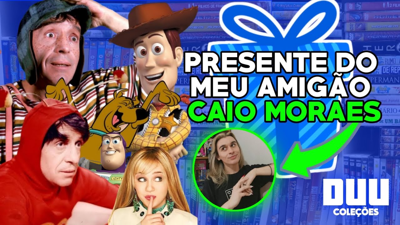 PRESENTES DO MEU AMIGÃO CAIO MORAES - Especial Ano Novo | Duu Coleções