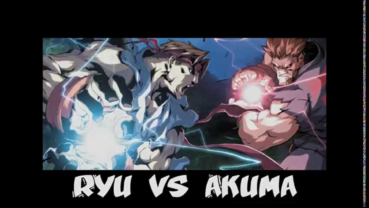 Ryu vs Akuma The Final Round!