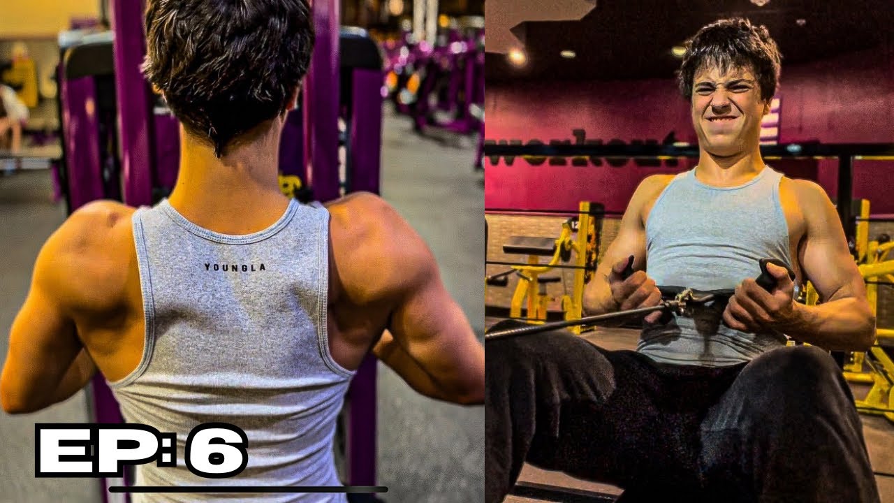 DAY IN THE LIFE of a TEENAGE BODYBUILDER