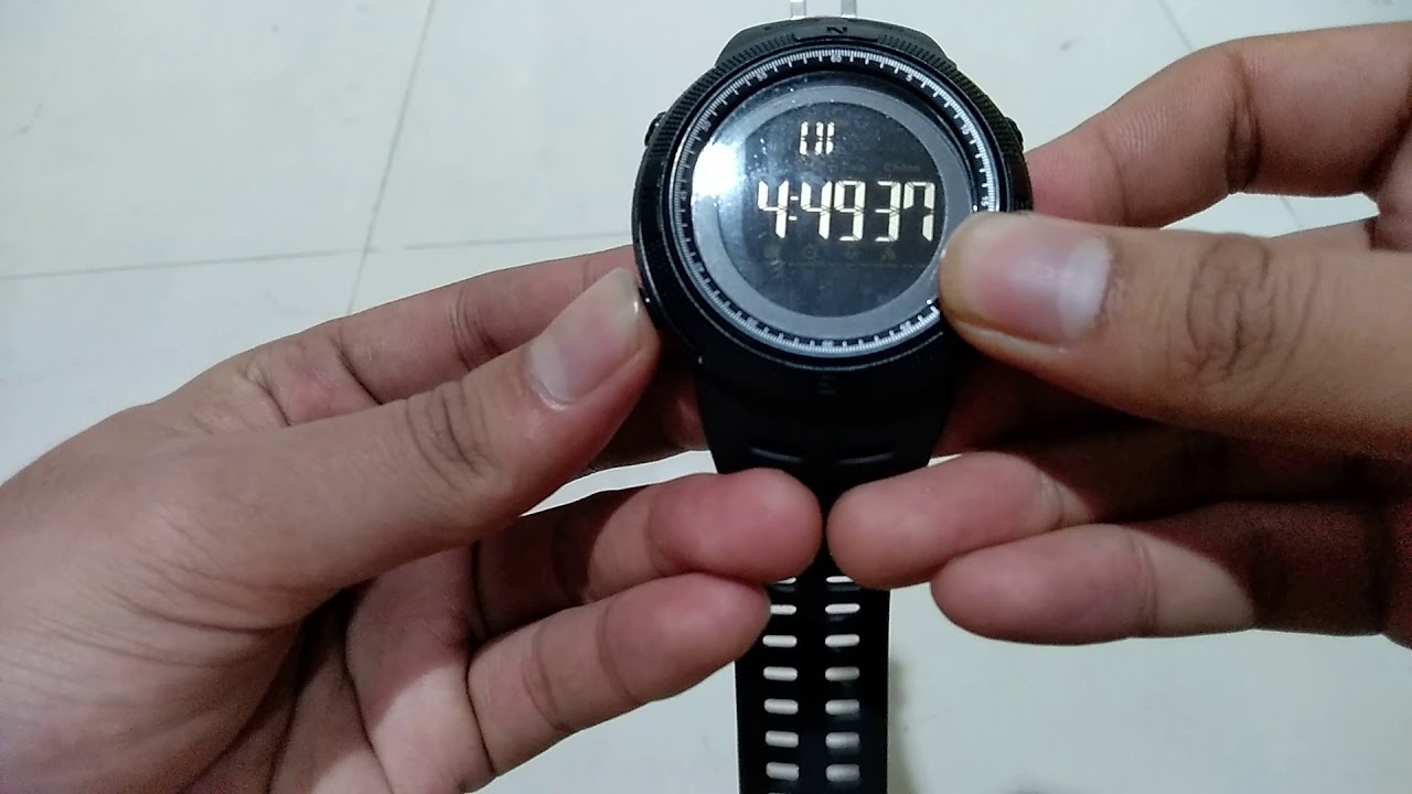 #Tutorial Cara setting jam SKMEI 1251