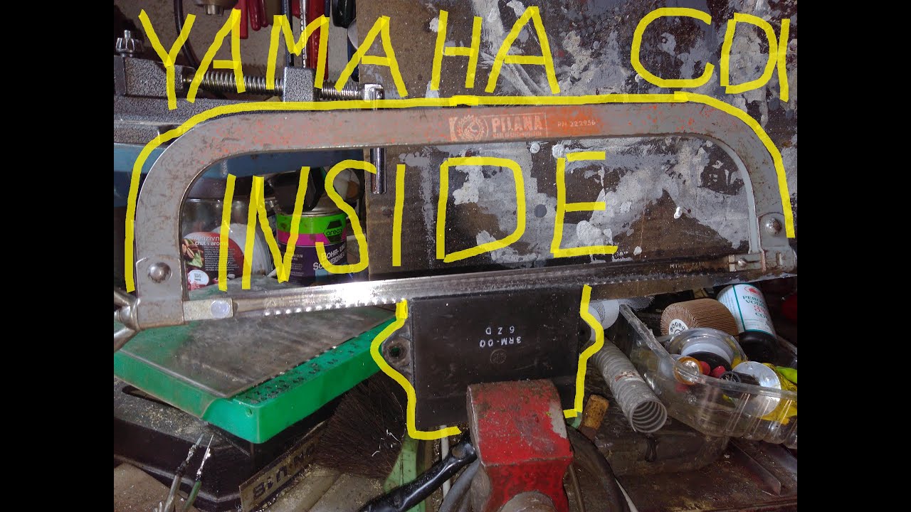 Yamaha DT 125 CDI pitva | inside CDI YAMAHA DT 125R