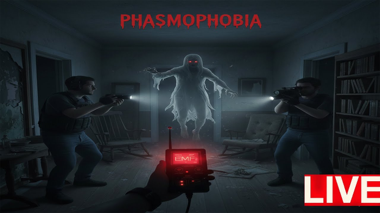 (Ghost Hunter Mode?) Phasmophobia: - 15x Max Difficulty #keekogaming #phasmophobia #horrorgame