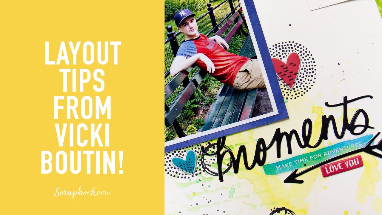 Build a Background with Color & Dimension! | Scrapbook.com