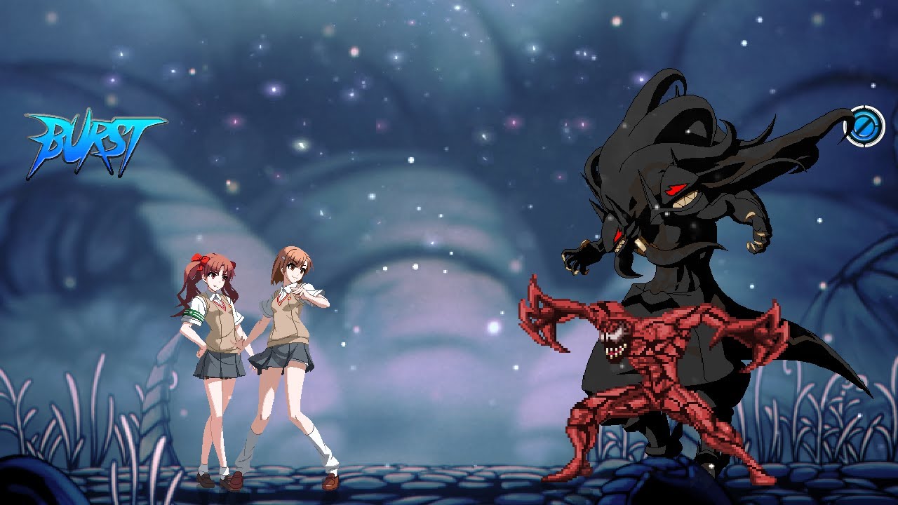 M.U.G.E.N - Misaka & Kuroko vs Carnage & Susanoo