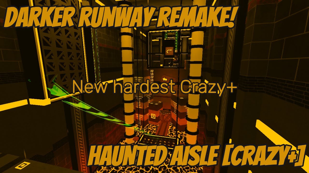 NEW HARDEST CRAZY+, BIGGEST COLLAB | HAUNTED AISLE!!