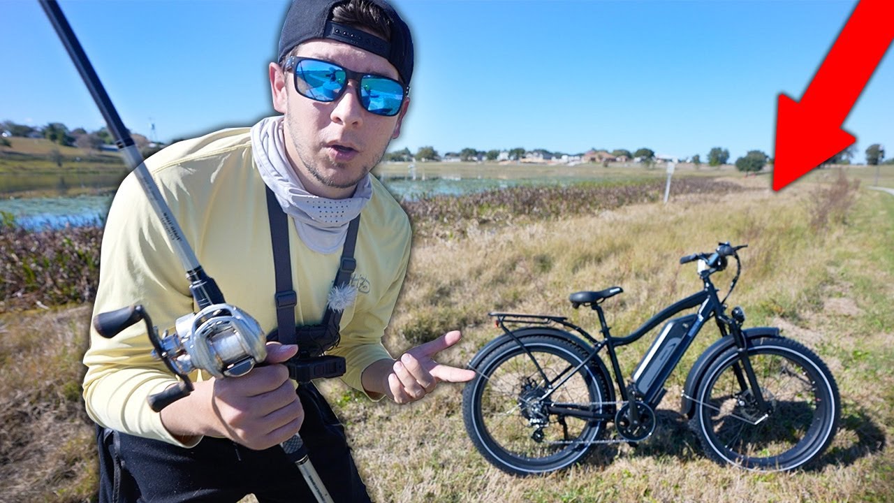 Fishing with NEW Electric Bike!! (This changes everything)