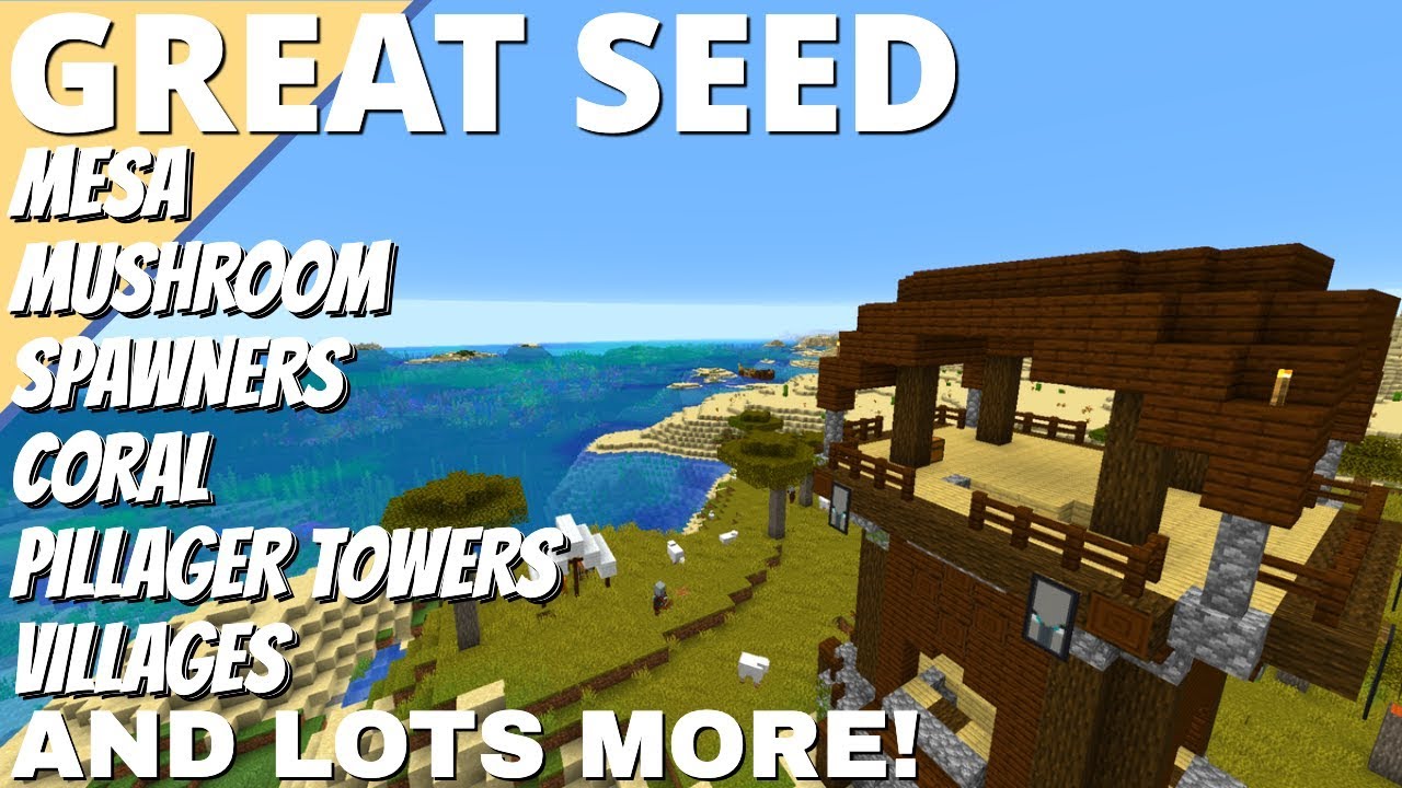 Top Minecraft Seed? Is this  The Best Minecraft Seed? Villages, Outposts, Spawners, Everything Close