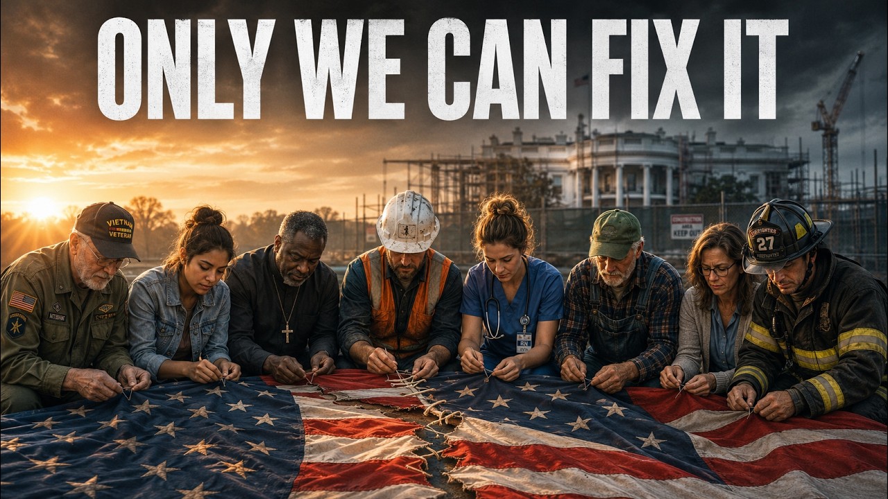 Only We Can Fix It | A Powerful Folk Protest Anthem for Democracy