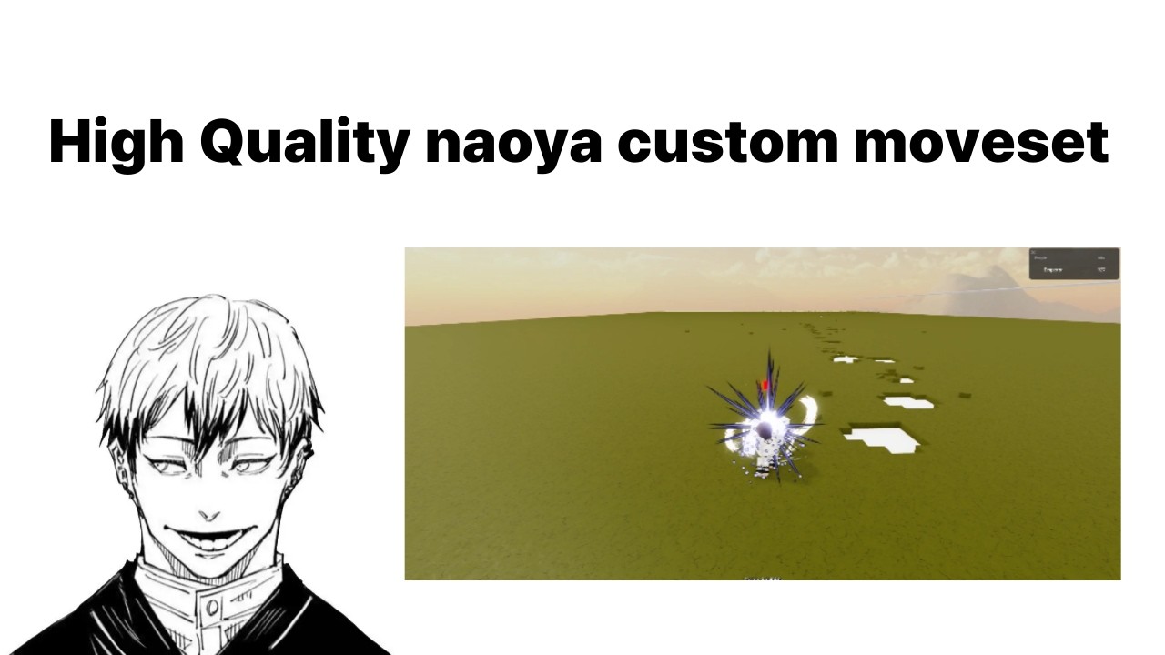 High Quality naoya&nbsp;custom moveset /jjs