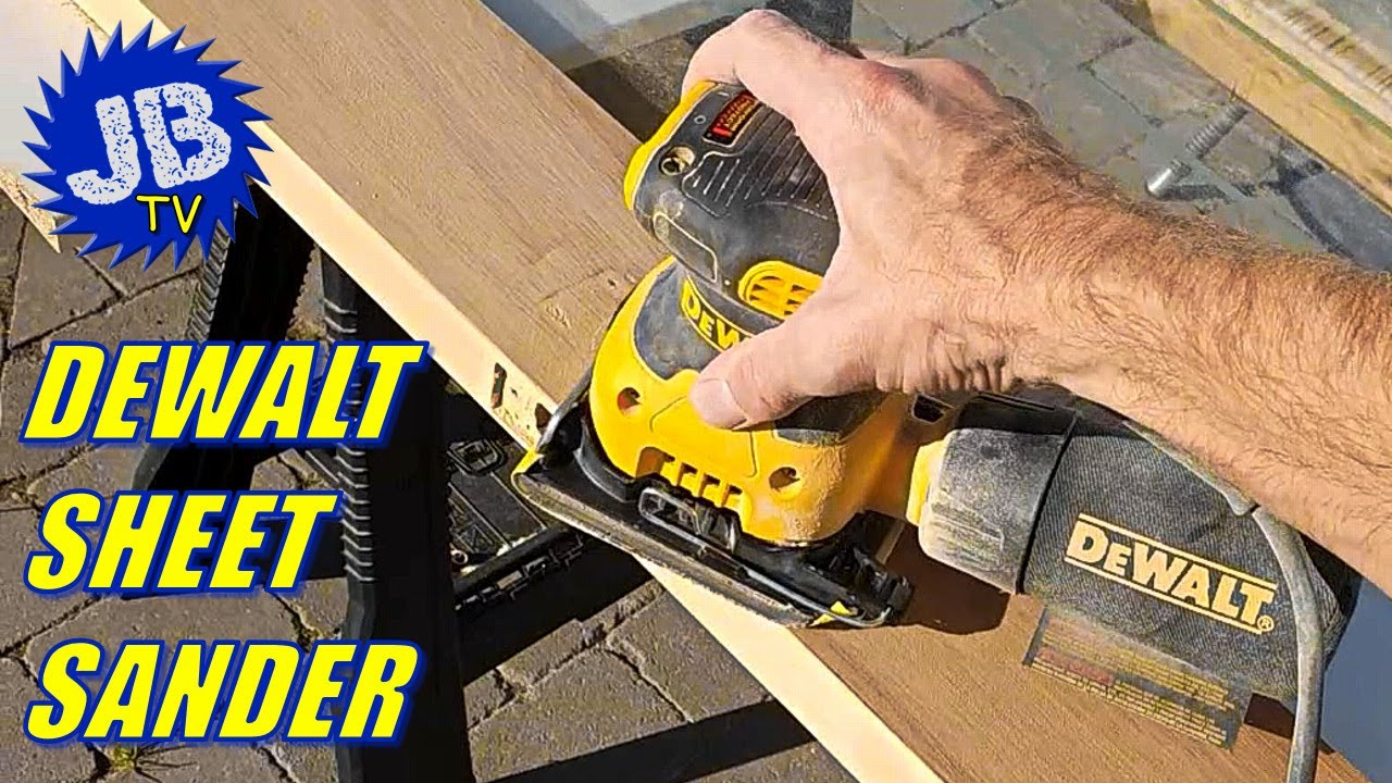 Листовая шлифовальная машина Dewalt DWE6411 — полный обзор и применение