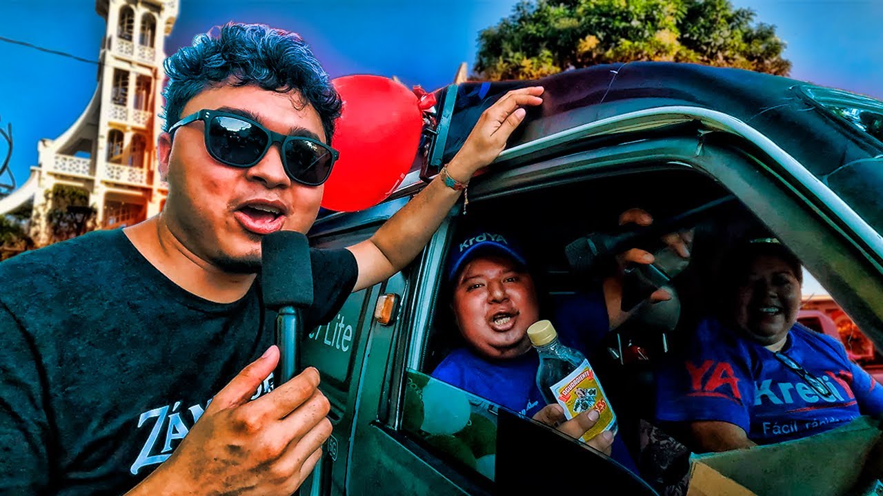 🥇 Se zampó un tapón dorado en pleno desfile 😳🥃 | San Vicente