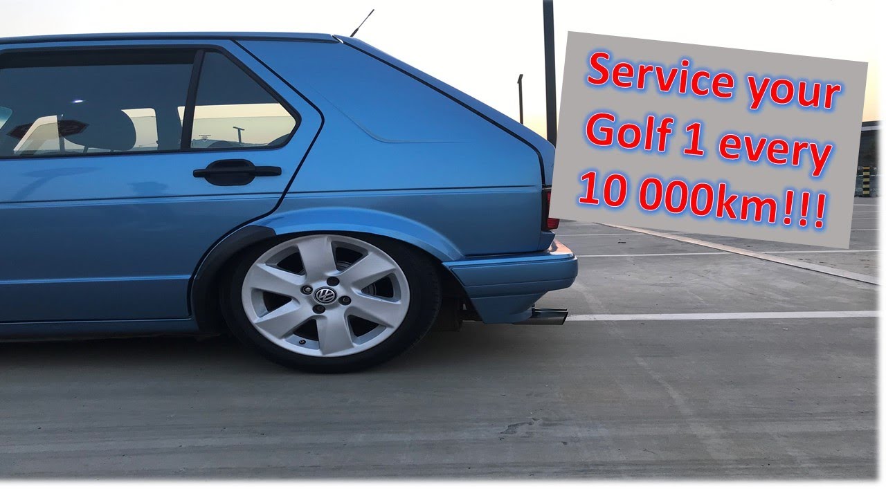 How to service a Golf 1.