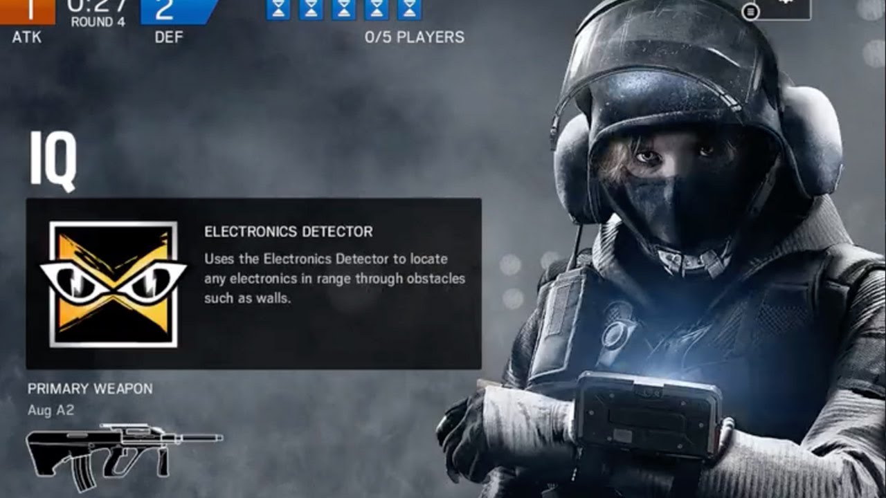 Rainbow Six Siege IQ Gameplay