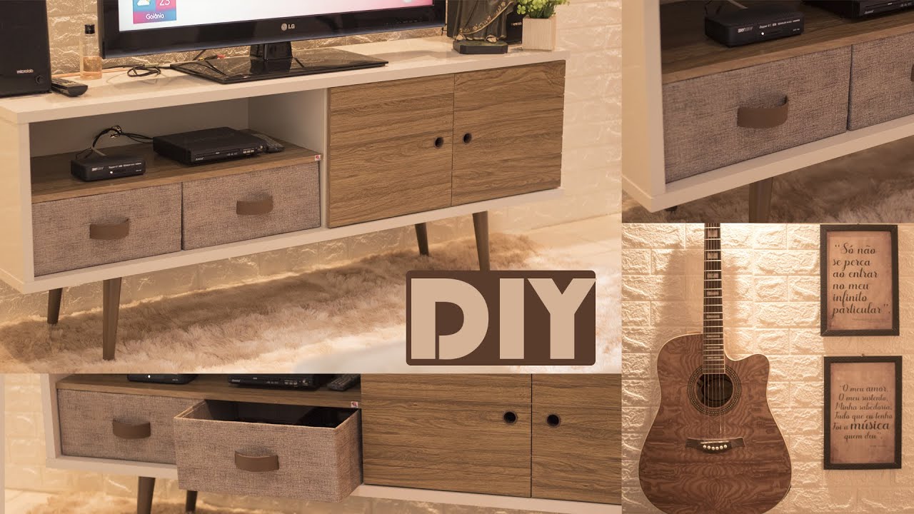 Decoração/SALA: organizadores para rack e mais!