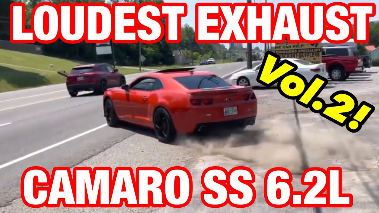 Пять самых громких настроек всасывания для Chevy Camaro SS 6.2L V8 (Vol.2)!