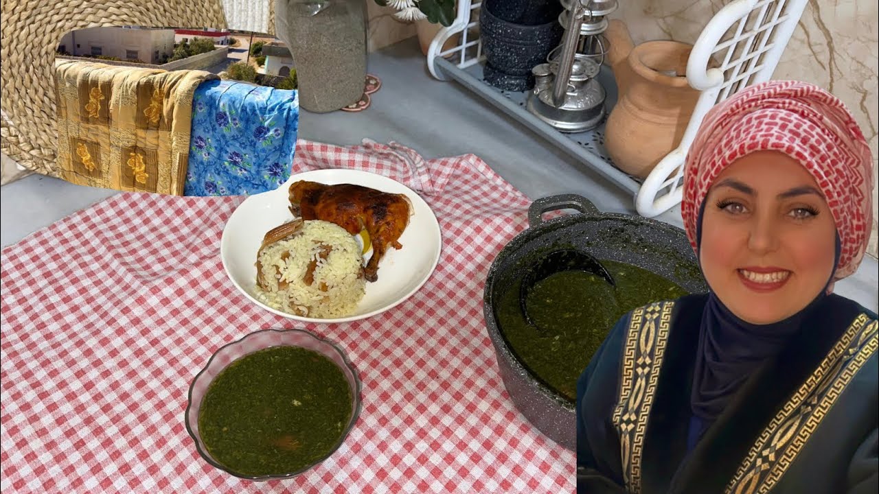 طلعت اللحف وهويتهن اجواء الخريف🌥️ والغدا ملوخيه😀😀