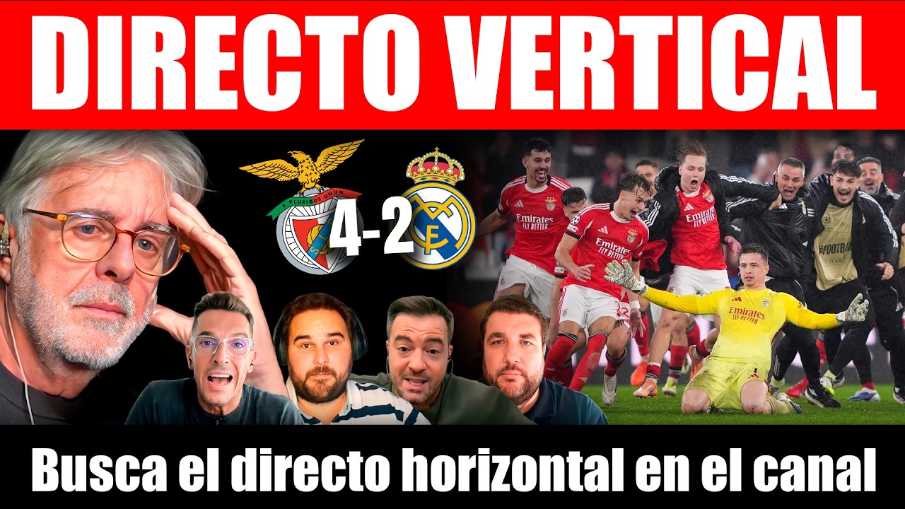 🔴 LAMENTABLE, VERGONZOSO... | BENFICA 4-2 REAL MADRID