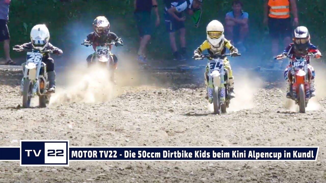 MOTOR TV22: Die 50ccm Dirt Bike Kids  beim KTM Kini Alpencup in Kundl 2021