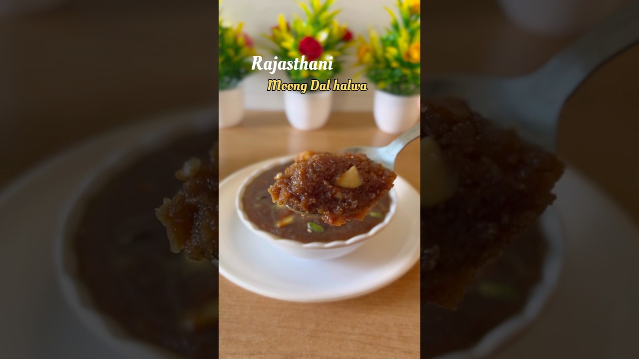 Rajasthani “Moong Dal halwa”recipe|winter special dessert |शादी वाला मूंग दाल हलवा 