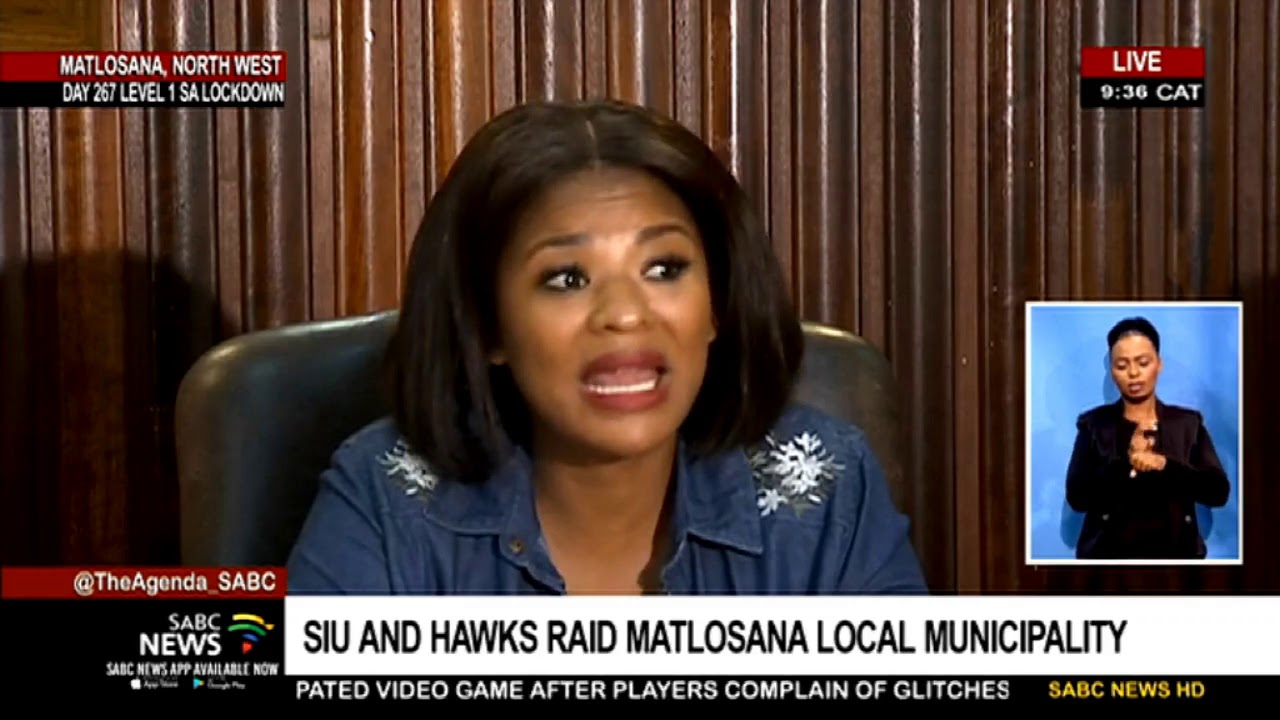 SIU, Haws raid Matlosana local municipality in the North West