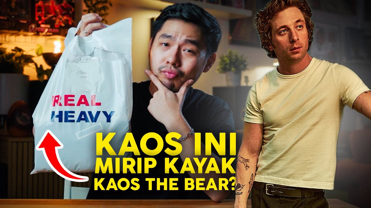 APAKAH KAOS REAL HEAVY INI MIRIP DENGAN KAOS THE BEAR?