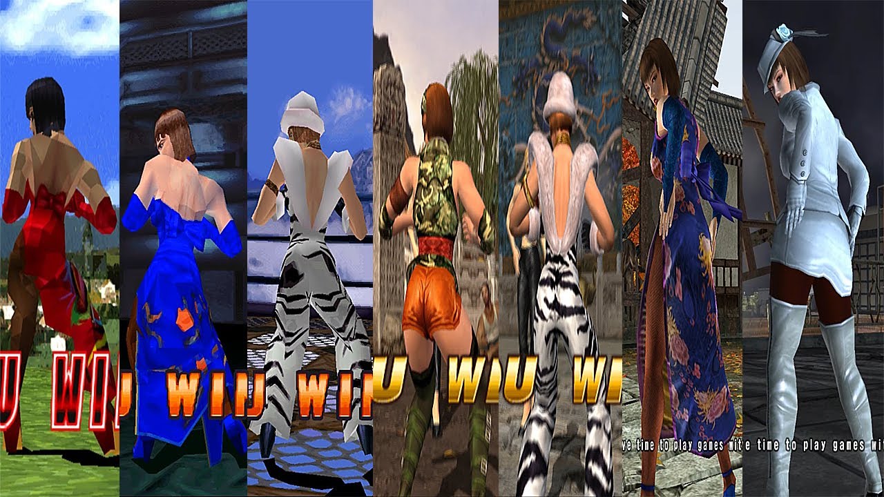 Tekken - Anna Williams Bum Shake Pose Evolution Gameplay (1080p 60FPS) 2022