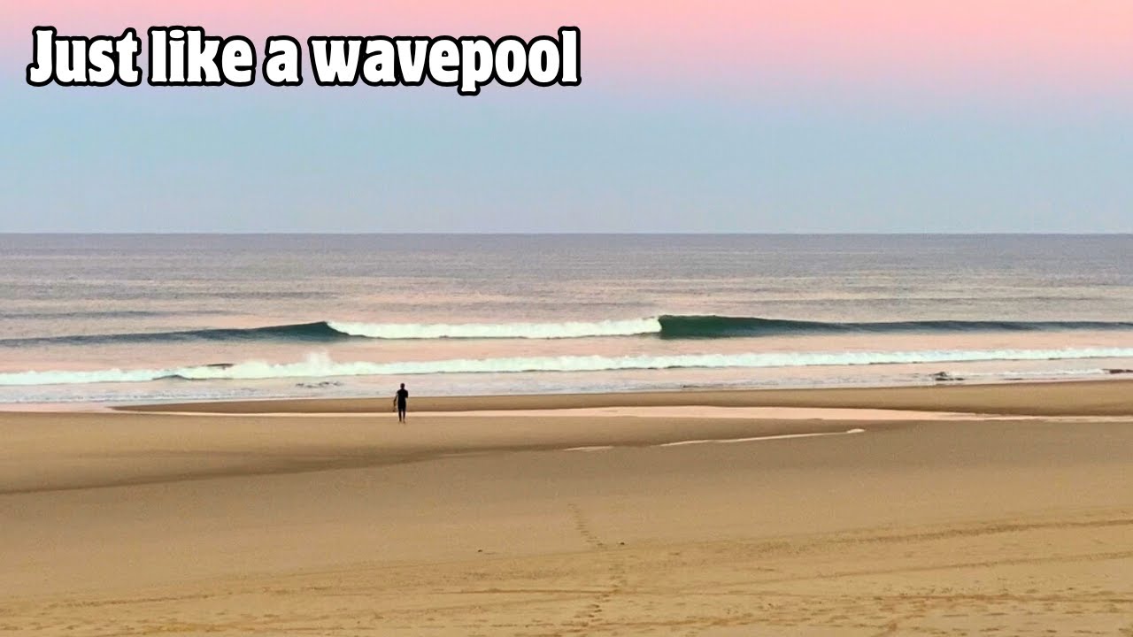 Surfing a Rare Long Wave in France