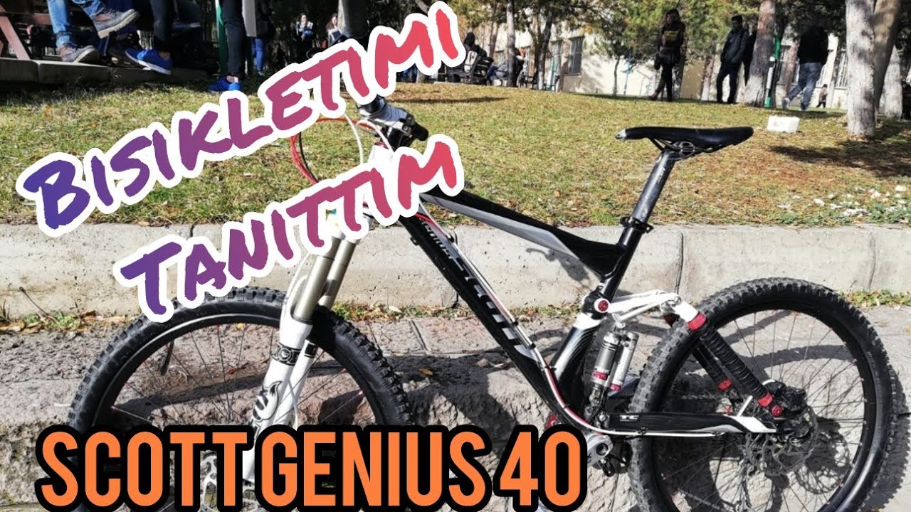 Bisikletimi tanıttım\ SCOTT GENİUS 40 [ Scott Genius 40 presentation!]
