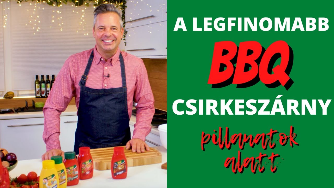 A legfinomabb és legegyszerűbb bbq csirkeszárny