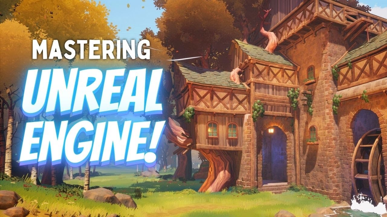 Как я создал это игровое окружение в UNREAL ENGINE — Разбор арта окружения