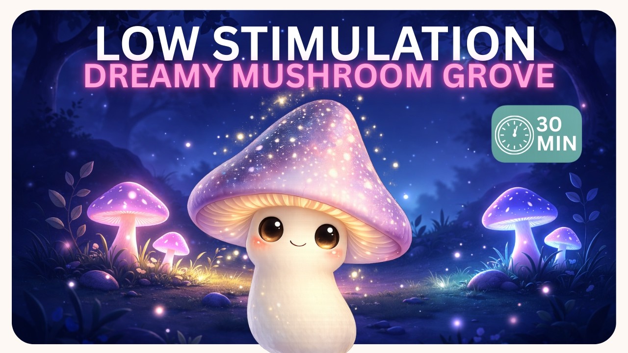 Celtic Forest Mushroom Lullaby 🍄 Baby Sleep Music & Toddler Bedtime Relaxation