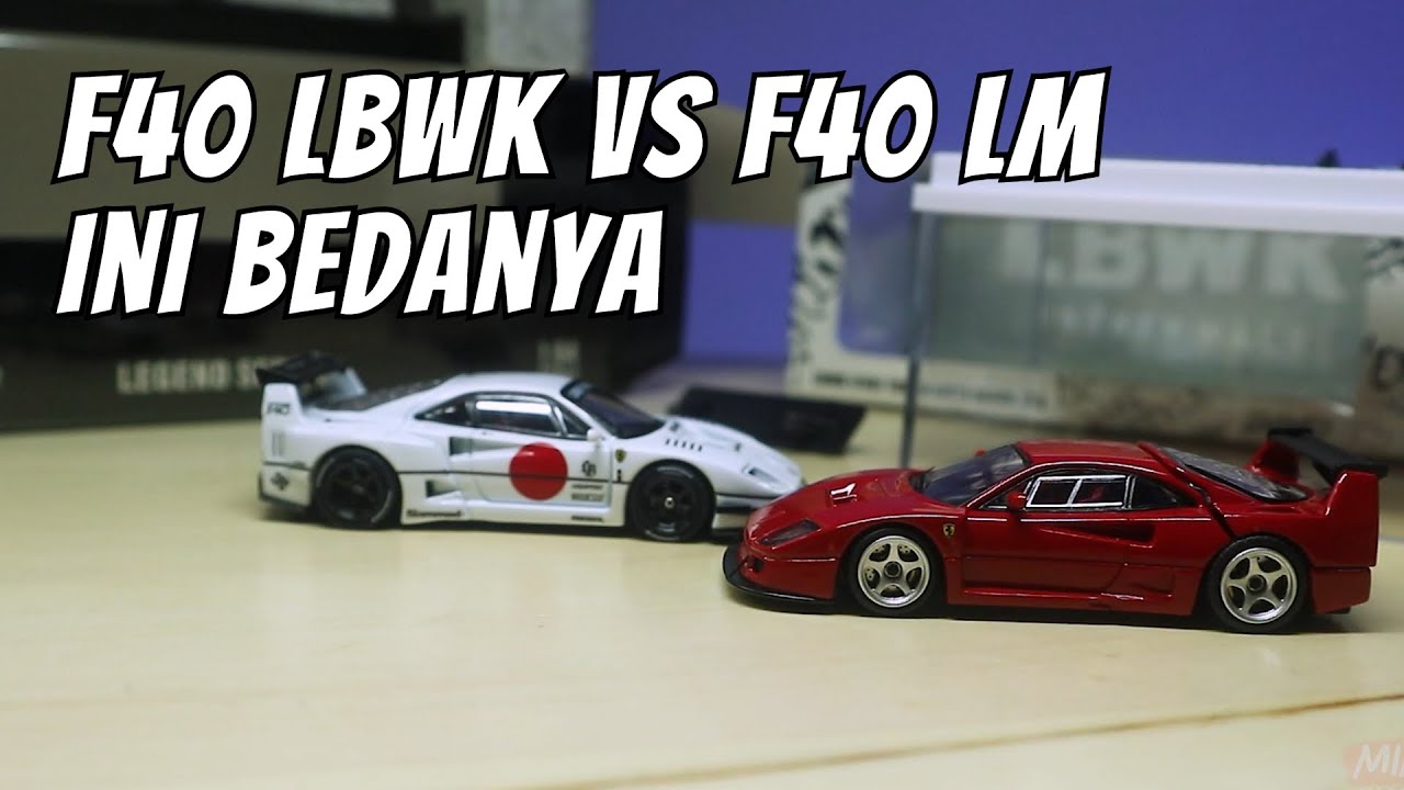 MIRIP MIRIP, INNO64 FERRARI F40 LIBERTY WALK & FERRARI f40 LM