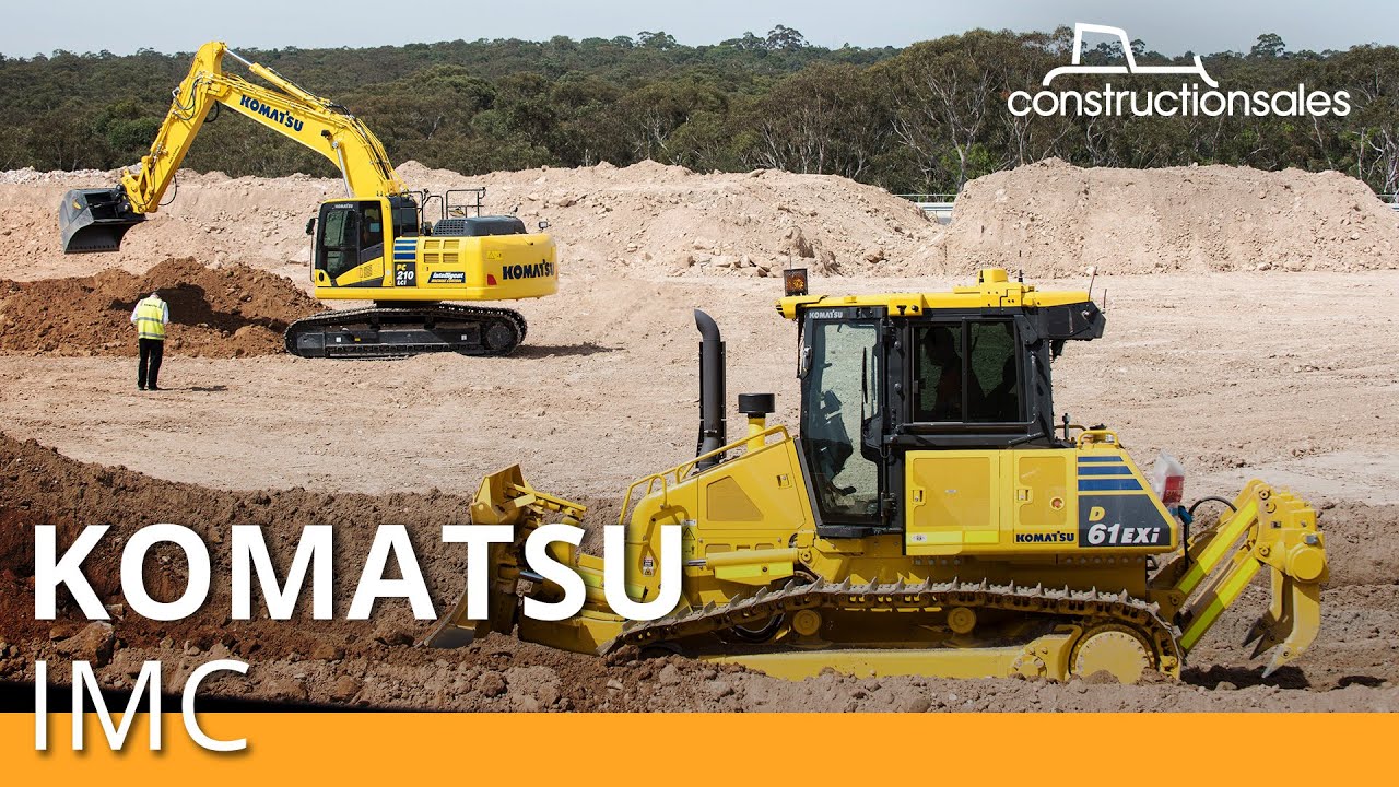Komatsu launches Intelligent Machine Control iMC