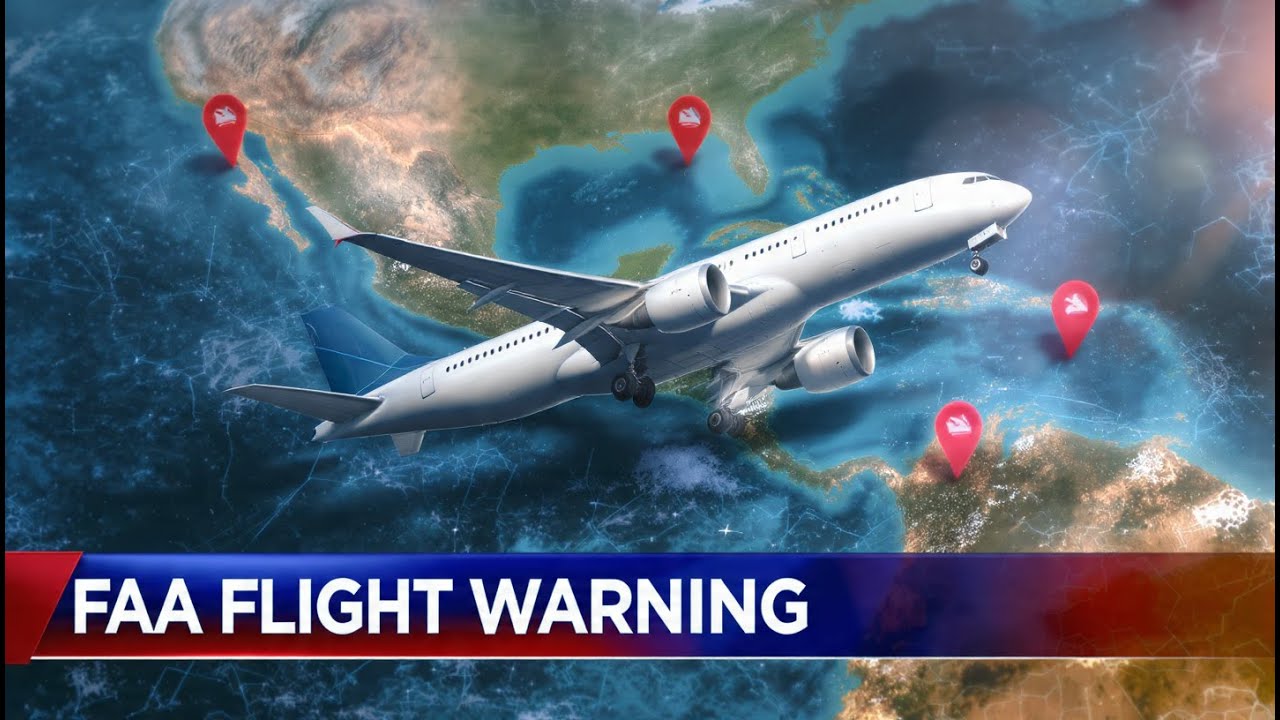 FAA Warns Airlines of Military Activity Risks Over Latin America