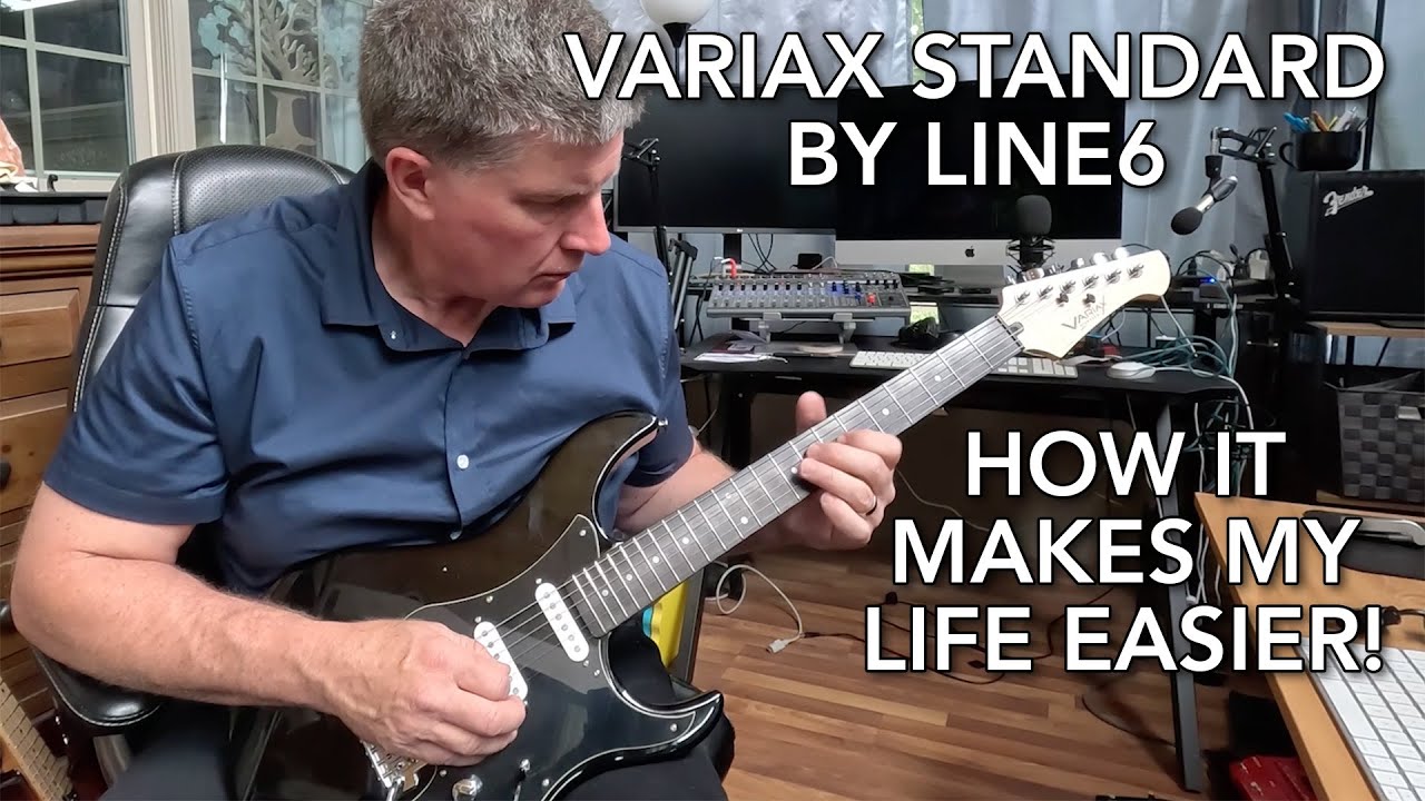 Насколько удобна стандартная гитара Line6 Variax?