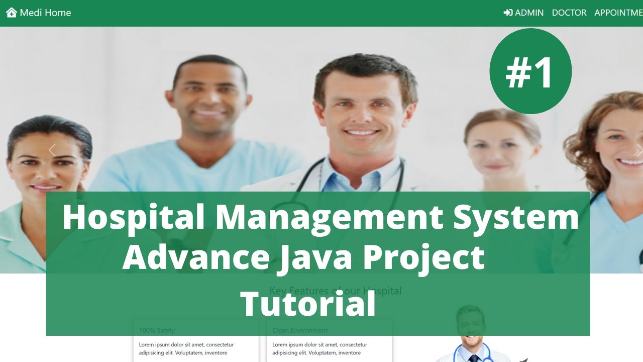 #1 Hospital Management System Project Tutorial | Advance Java Project | Servlet, JSP & JDBC Project