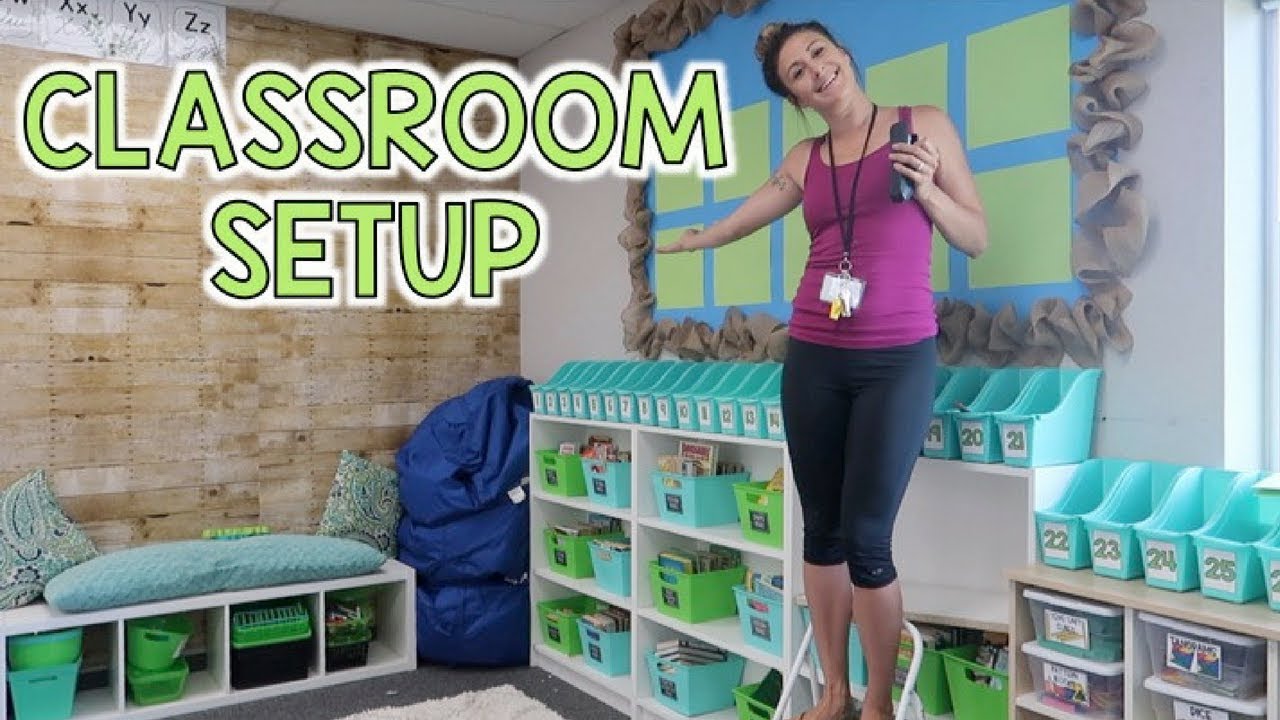 Classroom Setup DAY 2 - Teacher Vlog