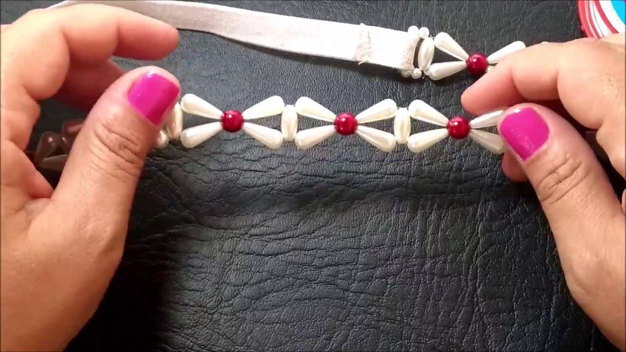 DIY: Tiara de pérolas gotas | Adriana Valério