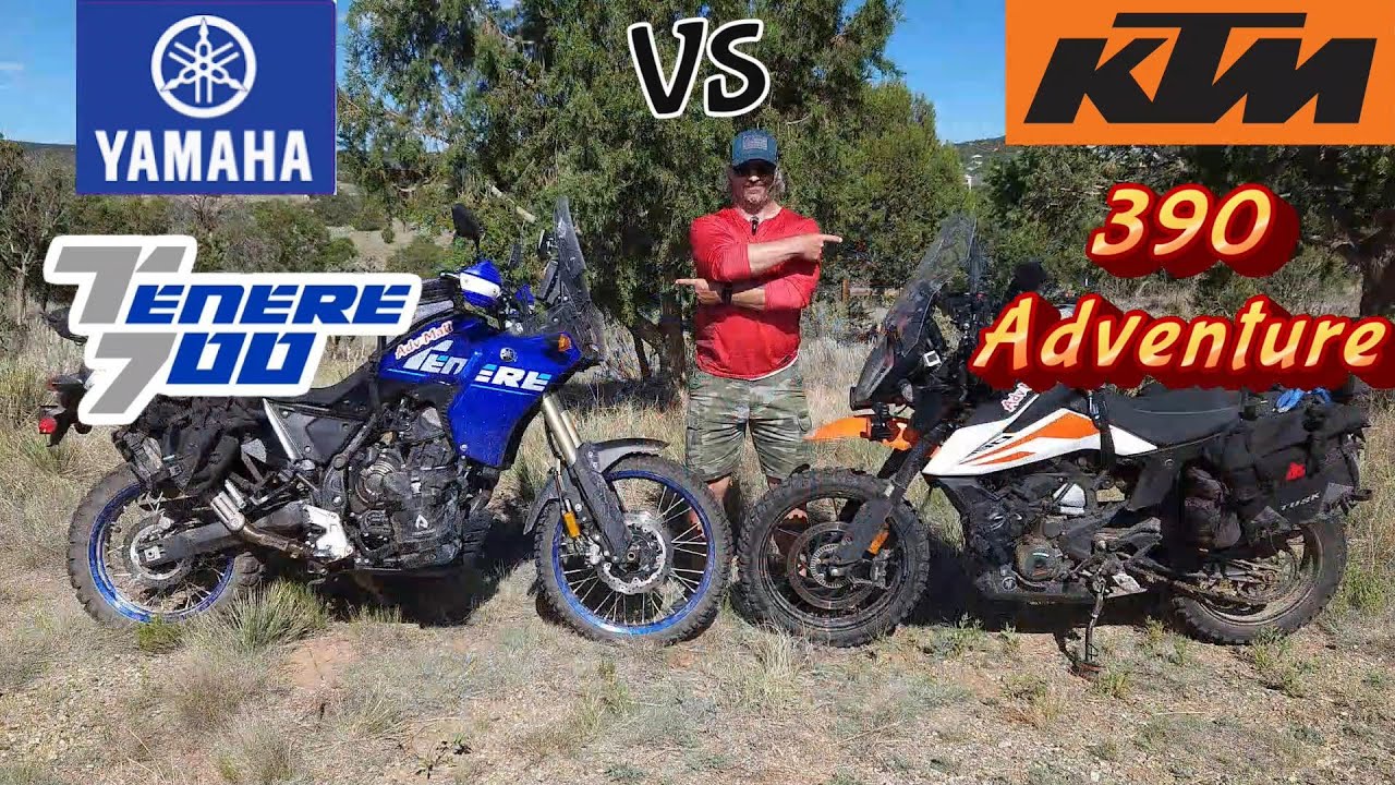Yamaha Tenere 700 против KTM 390 Adventure