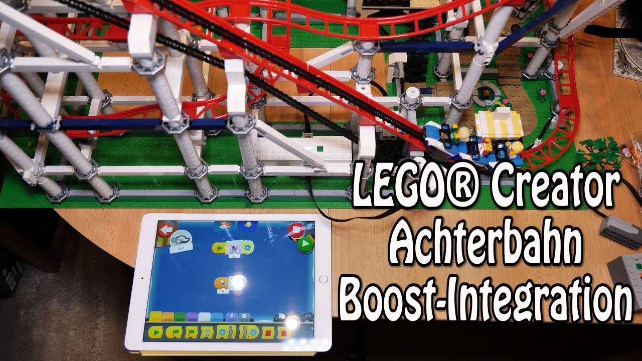 LEGO Boost Unterstützung der Achterbahn 10261
