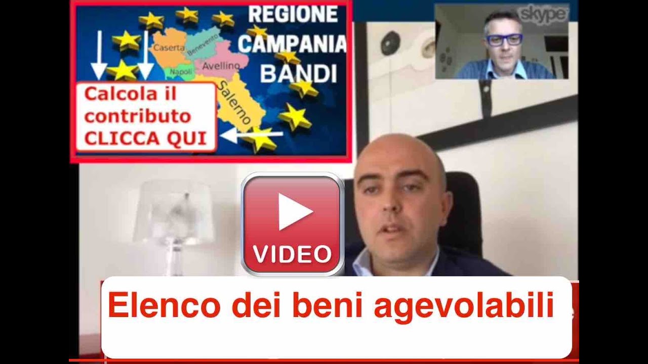 Finanziamenti a fondo perduto Regione Campania Bando aperto Contributi Regione
