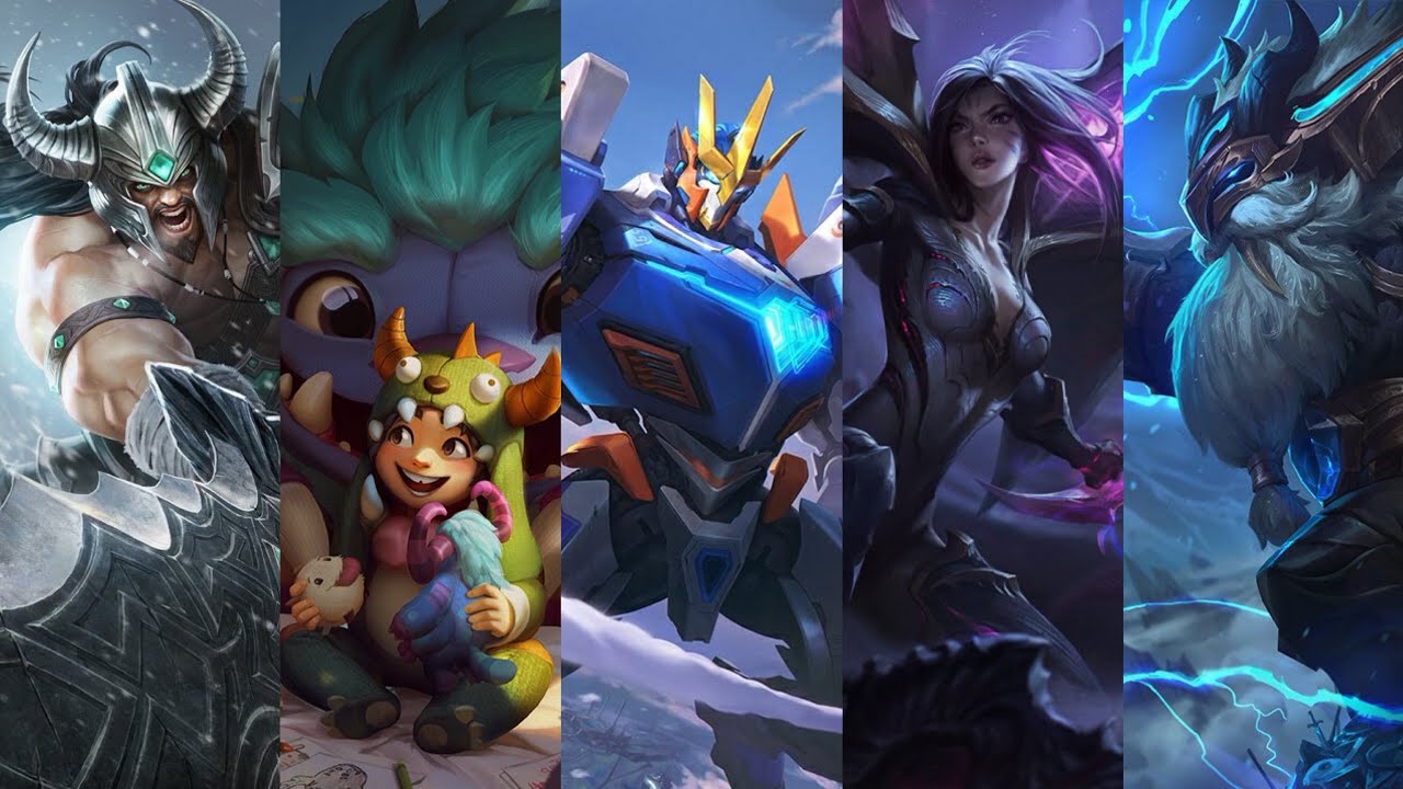 LMHT Summoner Rift (Demacia): Tryndamere, Nunu & Willump, Galio, Kai’Sa, Ornn - 117