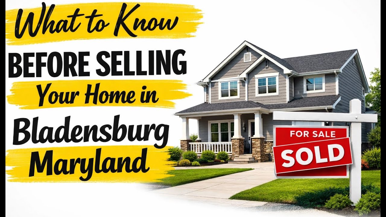 What to know before selling your home in Bladensburg Maryland 