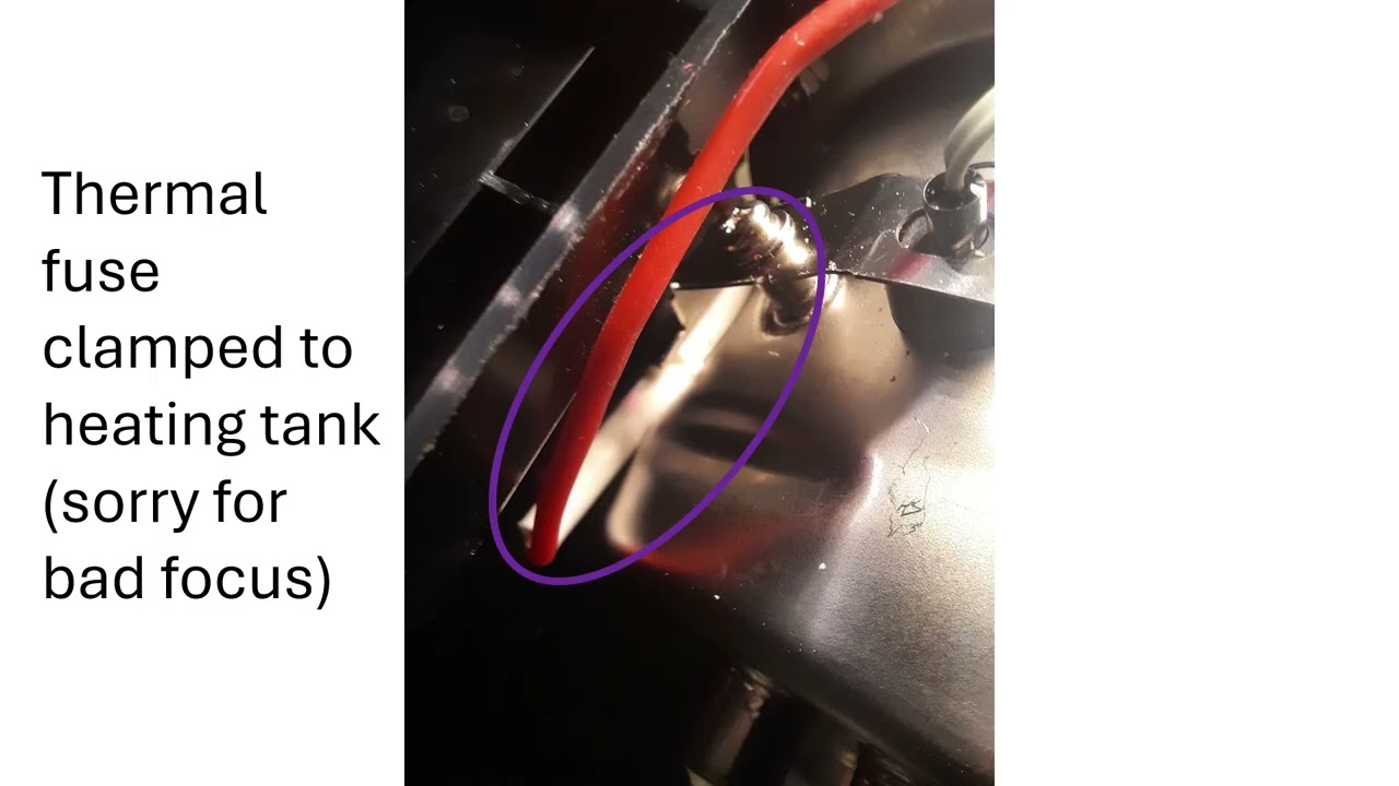 Keurig K Duo Thermal Fuse Replacment